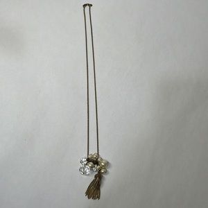 J crew lady pearl and stone necklace